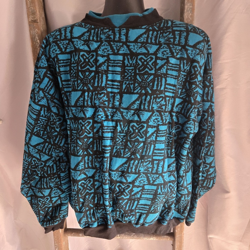 Vintage 90s Brittania Large Sweatshirt Size Medium 80% Cotton